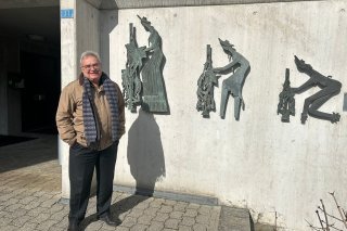 Rencontre avec Pierre-Michel Venetz, nouveau président de Vétroz, au stade des Plantys